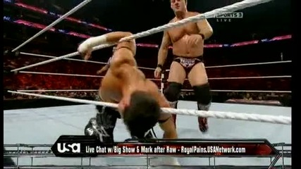 Wwe Raw Evan Bourne vs. Chris Jericho