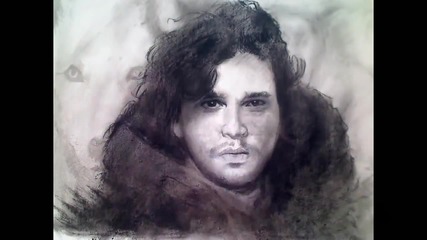 Jon Snow _ Game of Thrones Art Drawing Video