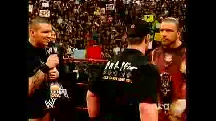 Jonh Cena Randy Orton & Triplle H V 