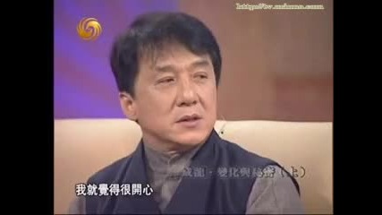 Jackie on chinese talk show 3 