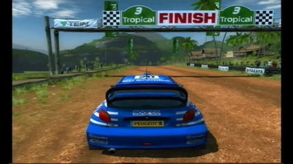 Sega Rally-изпробване на Peugeot 206
