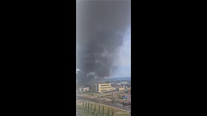 Голям пожар в София