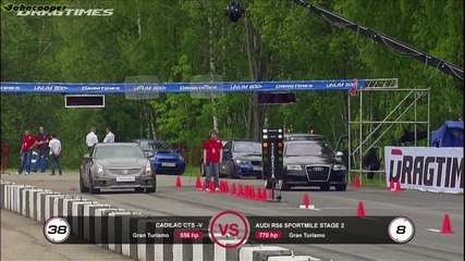 Audi Rs6 Sportmile vs Cadillac Cts-v