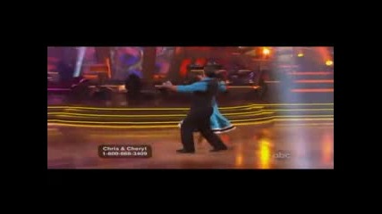2ри епизод на Танцувай със звездите - Крис Джерико и Черил танцуват 