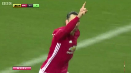 Highlights: Manchester United - Liverpool 15/01/2017