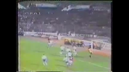 1982/1983 Benfica - Universitatea Craiova 0-0