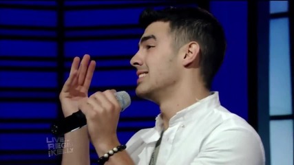 [hd] Joe Jonas - Sorry (live On Regis & Kelly 09-08-2011)