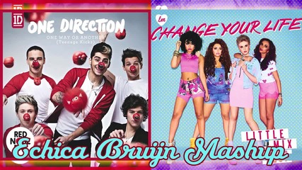 Готин Микс! One Direction ft. Little Mix - Change Your Way