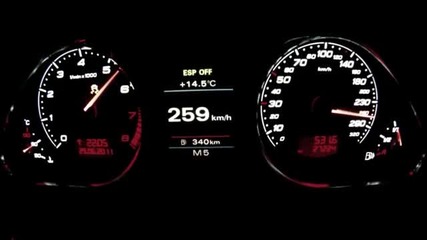 Audi Rs-6 Mtm 730hp от 0 до 333 km/h