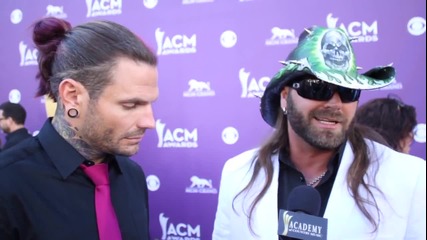 Jeff Hardy and James Storm at the Acm Awards