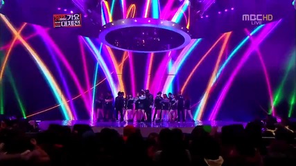121231 T-ara - Sexy Love + Lovey Dovey (club Remix Ver.) @ Mbc Gayo Daejun 2012