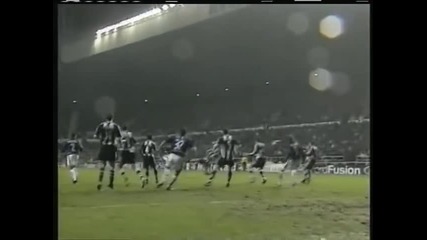 2002 Newcastle (england) 1-internazionale Milano (italy) 4 champions Leaguе