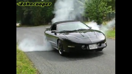 Pontiac Trans Am Burnout