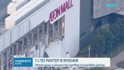 Мощно земетресение от 7,1 по Рихтер разтърси Япония