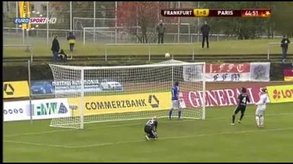 Женски футбол- Франкфурт- Псж 3:0
