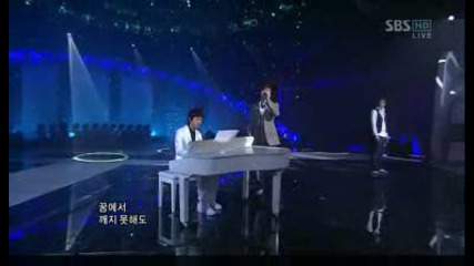 Ju Sung Mo - I Was Happy [inkigayo 090503]