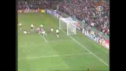 Manchester - Benfica 2:1 Vidic Goal