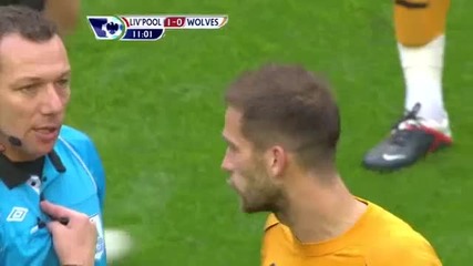 Liverpool 1-0 Wolves ( Johnson Og )