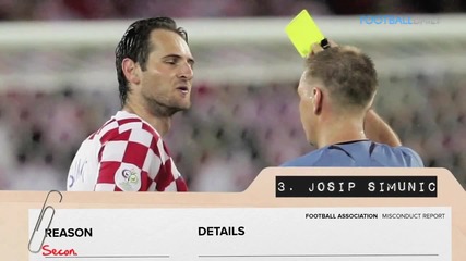 Top 10 Crazy Red Cards