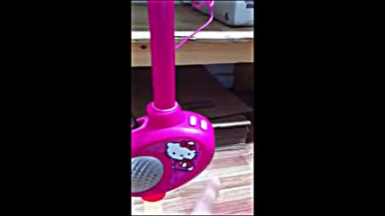 hello kitty microphone stand mixer karaokevia torchbrowser.com