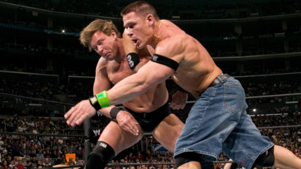 John “Bradshaw” Layfield vs. John Cena – WWE Title Match: WrestleMania 21 (Full Match)