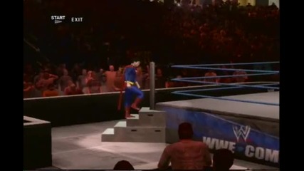 Smackdown vs Raw 2010 Superman Entrance 