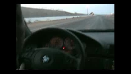 Bmw E39 M5 W Magnaflow Mufflers Dynoing And Drag Racing.flv