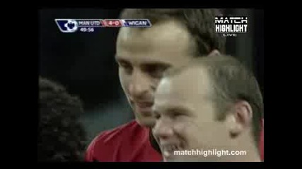 30.12.2009 Манчестър Юнайтед - Уигън 4:0 Димитър Бербатов гол 