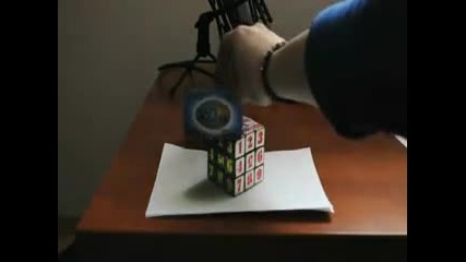 Такава илюзия не сте виждали никога! 3d Илюзия - Кубчето На Рубик