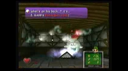 Luigis Mansion - Playthrough - Part 4 (area 2. Idiot Professor and Boos) 