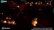 Стотици запалиха свещ в подкрепа на Израел край Дунав в Будапеща