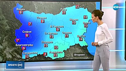 Прогноза за времето (24.09.2018 - централна емисия)