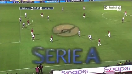 Фантастичен гол на Andrea Pirlo срещу Парма - 01.02.10.2010 
