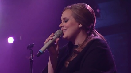 Adele - Hometown Glory (live on Letterman)