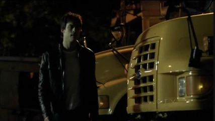 Damon tells a bleeding Elena to leave before he loses control