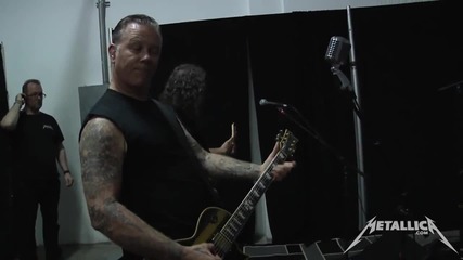Metallica - Disposable Heroes - Tuning Room, Peru 2014
