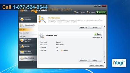 Customize avast! ™ Free Antivirus on Windows® 7