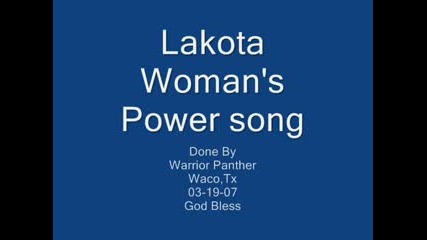 Lakota Womans Power Song