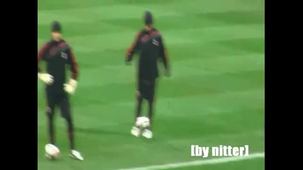 Ronaldinho Training