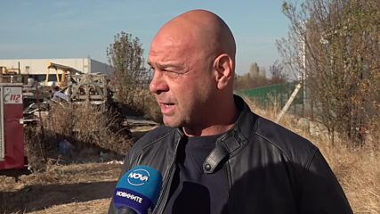 Голям пожар близо до индустриалната зона в Пловдив