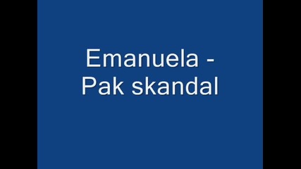 Emanuela - Pak skandal + snimki na leda monster bunny
