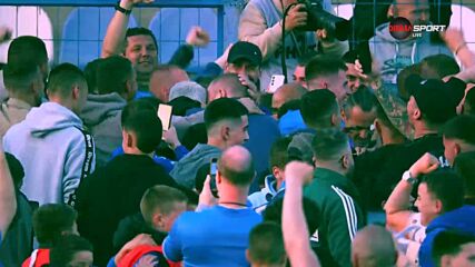 Реакцията на феновете и футболистите на Спартак Варна след спасението