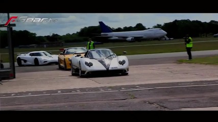 Koenigsegg Agera at Top Gear Track
