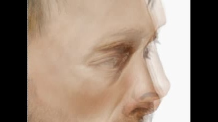 Thom Yorke Radio Head - Speed Painting