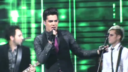 Adam Lambert - Finnish X Factor 2010 - 05 - 03 (partial) 