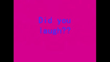 Try not to laugh or grin here 