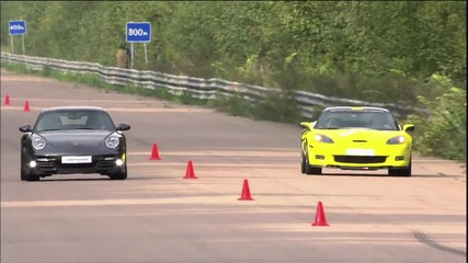 Chevrolet Corvette Zr1 vs Porsche 911