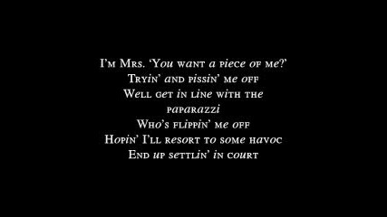 Britney Spears Piece Of Me - Lyrics
