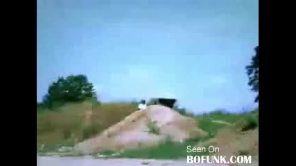 Padane v bys s krosak