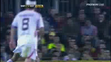 Barcelona vs. Sevilla All Goals Highlights 22.04.09